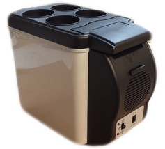 MINI CAR FRIDGE ELECTRIC COOL HOT PORTABLE BOX COOLER MOTOR CAMPING FRID... - $1,187.17 MXN