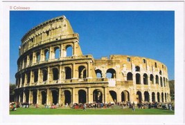 Postcard The Colosseum Rome Italy - $2.96