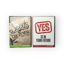 Seeds of Greatness Are In You &amp; Yes Is In Your Future by Joel Osteen CDs / DVDs - £11.89 GBP