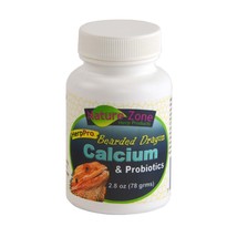 Nature Zone Bearded Dragon Calcium &amp; Probiotics Supplement 1ea/2.8oz. - £8.71 GBP