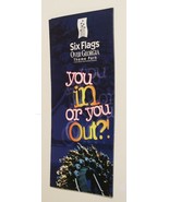 Vintage 6 Flags Over Georgia Brochure 1998 Operating Calendar  - $12.86