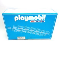 Playmobil Train Track Curved RC 4385 12 Pieces w/ Box G Scale Vintage - $835.20 MXN