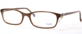 E Nj Oy E 2702 A Brown Caramel Eyeglasses Glasses Plastic Frame E2702 51-17-140mm - £46.60 GBP