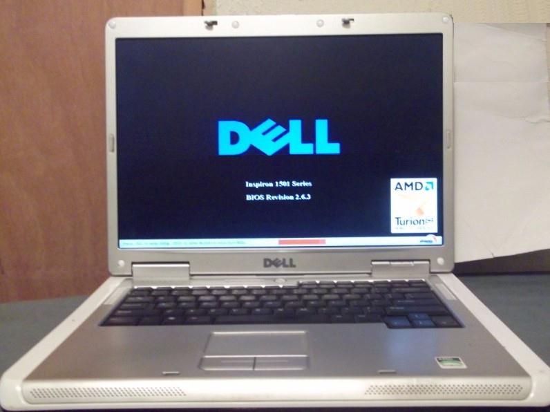 Dell Inspiron 1501 15.4&quot; 2.00GHz AMD Turion 64 X2 Dual Core 1GB Ram 80GB... - $37.00
