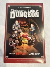 Delicious In Dungeon - 11&quot;x17&quot; D/S Original Tv Poster Nycc 2023 - $19.59