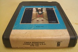 8 Track-Linda Ronstadt Living In The Usa Refurbished &amp; Tested! - £10.73 GBP