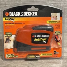 Black &amp; Decker Auto Tape 25&#39; Powered Tape Measure ATM100 Durable New Sealed - $36.14