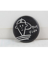 Vintage Soda Pin - Boy Fido 7 Up - Celluloid Pin  - $19.00