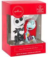 Hallmark Nightmare Before Christmas Jack Skellington and Sally Ornament - €12,79 EUR