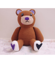Cute Teddy Bear Crochet Doll Gifts for Kids Boys Girls, Birthday Gifts - £71.93 GBP