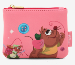 Loungefly Disney Princess Cinderella Mice Gus Gus Sewing Coin Purse Wall... - £21.56 GBP