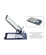 Slim Design Precision Crafted Metal Alloy Foldable Adjustable Mobile Sta... - £29.68 GBP