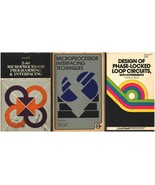 3 Vintage Computer Books Microprocessor Interfacing, Phase-Locked Loop C... - £11.88 GBP