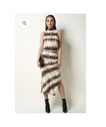 Tart Sleeveless Bodycon ‘Arden’ Shibori Stripe Dress Size Small NWT - $41.81 CAD