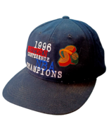 Seattle Sonics Supersonics Logo 1996 Western Champions Snapback Cap Hat - $70.24