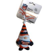 FOCO Team Christmas Tree Ornament NFL Denver Broncos Gnome Sweet Gnome - £15.76 GBP