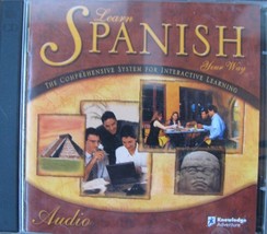 Learn Spanish Your Way(2 CD SET) 1 Conversation &amp; 1 MUSIC (KNOWLEDGE ADV... - £4.71 GBP