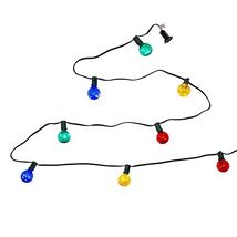 Kurt Adler 8 Light Multicolored Fairy Light G40 Light String - $32.65