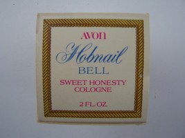 Avon Decanter Hobnail Bell Sweet Honesty Cologne 2 Fl Oz Original Box Vintage - £7.78 GBP