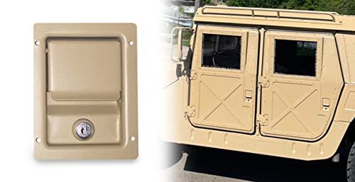 Federal Military Parts Set of Two New Locking Door Latch Handle, Desert ... - $99.00