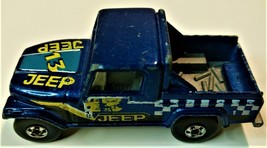 Hot Wheels Mattel Jeep Scrambler Blue W No 13 Decal 1/64 1982 - £2.59 GBP