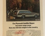 1973 Chrysler Plymouth Satellite Wagon Vintage Print Ad Advertisement pa12 - £6.28 GBP