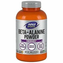 NEW Now Sports Beta Alanine Powder Non-GMO Vegan/Vegetarian 500g - $46.31