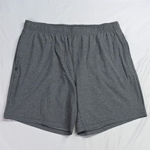 Rhone XL x 8&quot; Gray 100860 Reign Midweight Pull On Athletic Training Shorts - $29.74