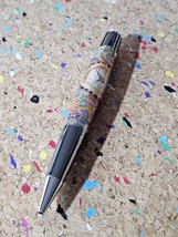 Colorful Steampunk Style Clock Face Label Cast Pen - Gunmetal Pen Kit wi... - $44.99