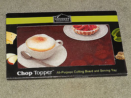 CHOP TOPPER chopping board &amp; serving tray (hall D) - £1.58 GBP