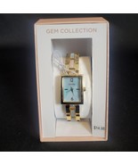 Eclipse Gem Collection Ladies Adult Blue/Pink Gold Watch NEW in Box NWT - $19.79