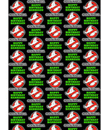 GHOSTBUSTERS Personalised Gift Wrap - Ghostbusters Wrapping Paper - Slimmer - £4.28 GBP
