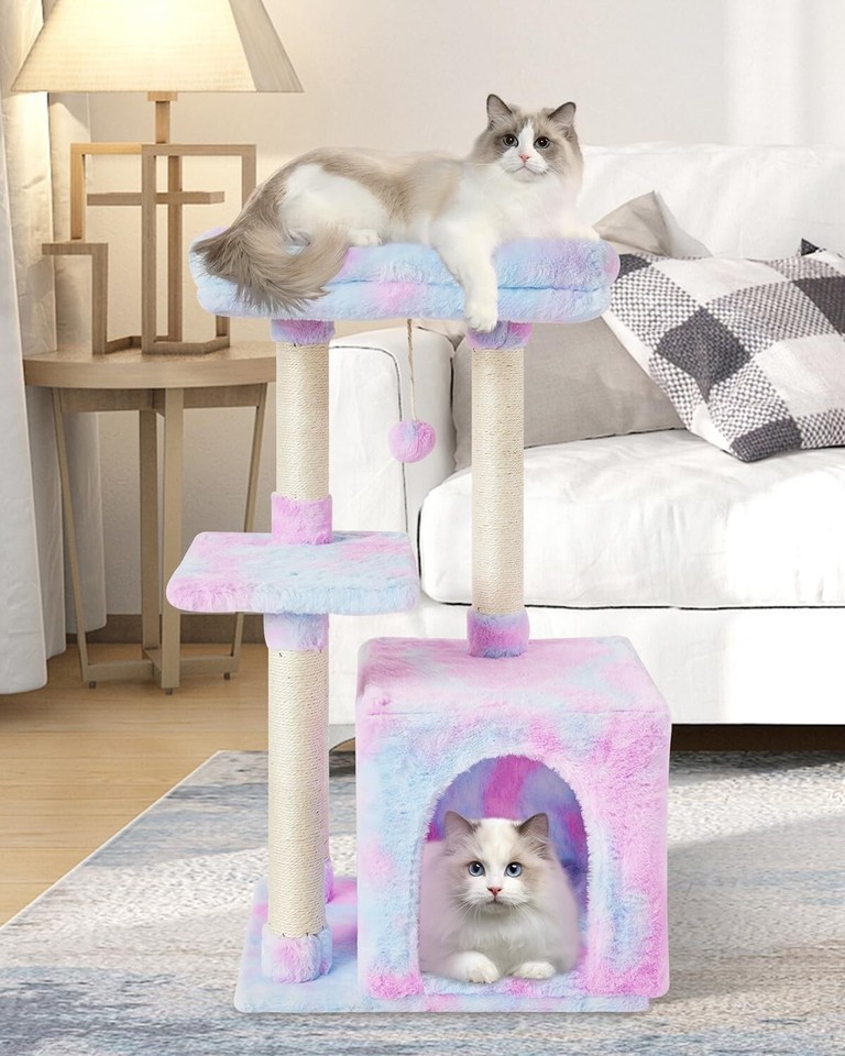 Cute Rainbow Cat Furniture Activity Center - Easy Assembly, Safe & Comfortable Item image 4