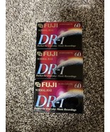 3 Fuji Normal Bias 60 DR-I Audio Cassette Tape SEALED - $14.70
