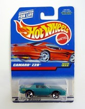 Hot Wheels Camaro Z28 #822 Green Die-Cast Car 1998 - $2.96