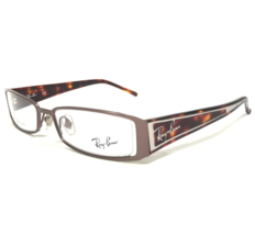 Ray-Ban Eyeglasses Frames RB8584 1033 Silver Gunmetal Brown Tortoise 49-16-140 - £91.65 GBP
