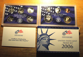 2006 United States Mint Proof SET- 10 Coin Set !!!! - £13.32 GBP