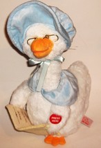 Cuddle Barn MOTHER GOOSE Talking Animated Nursery Rhymes 13&quot; Plush    2012 - £27.87 GBP