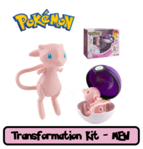 ✅ Official Pokémon Mew Jointed Action Figure &amp; Master Poke Ball Fun Toy NEW - £35.46 GBP