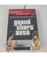 Grand Theft Auto DoublePack PS2 (CIB) Grand Auto 111 &amp; Vice City - $15.43