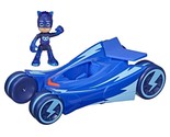 PJ Masks Glow &amp; Go Cat-Car Preschool Toy Vehicle, Catboy Car Light Up Ra... - $23.71