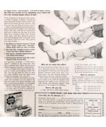 1953 Good Luck Margarine Butter Cannon Socks Advertisement Baking DWLL4 - €21,54 EUR