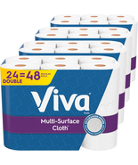 Multi-Surface Cloth Paper Towels, 24 Double Rolls, 110 Sheets per Roll (... - €57,14 EUR