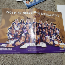2000 Minnesota Vikings Autographed Auto Signed Cheerleaders Photo 12 x 1... - £35.85 GBP