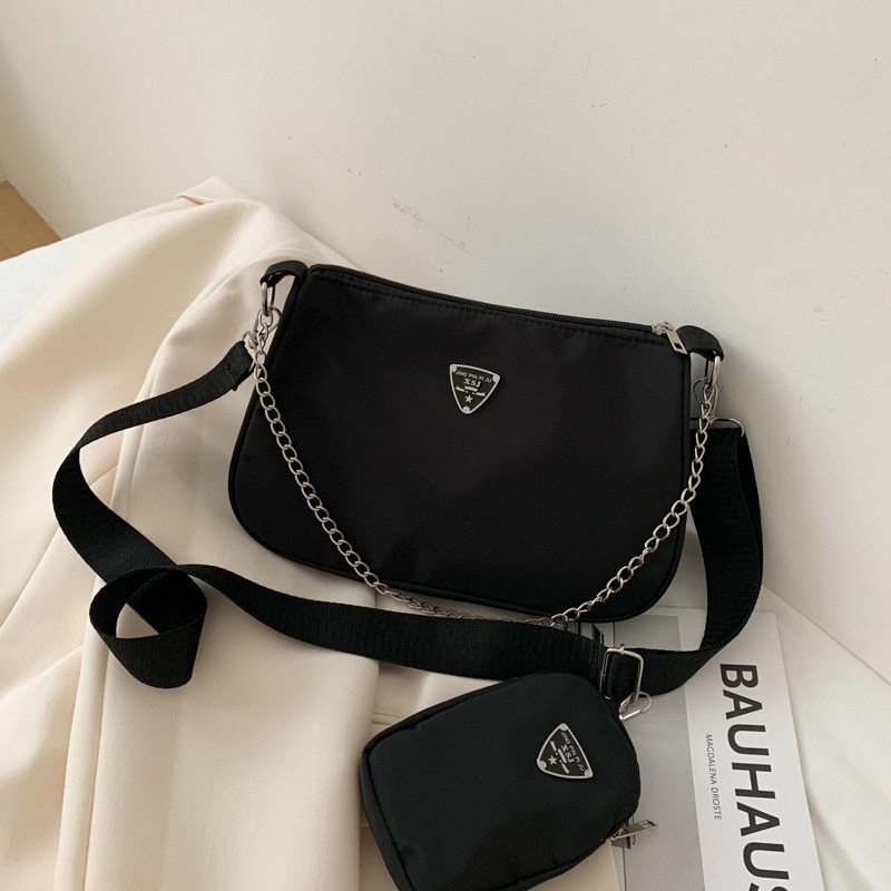 Primary image for 2021 New Retro Women Crossbody Bags Style Crescent Chain Underarm Shoulder Bags 