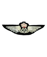 BELGIUM AIR FORCE PILOT GOLD BULLION WIRE WING  EXCELLENT QUALITY CP BRAND  - $22.50