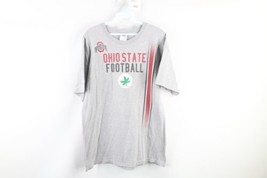 Vintage Mens Large Distressed Spell Out Ohio State University Football T-Shirt - £19.79 GBP