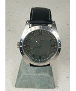 FLUD Big Face Left Hand Watch With Genuine Leather Band - €45,15 EUR