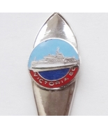 Collector Souvenir Spoon Canada BC Victoria Yacht Cloisonne Emblem - £1.53 GBP