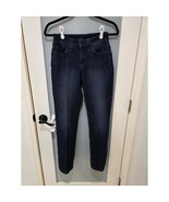 NYDJ Jeans Blue Size 0 Made in USA Lift Tuck Slim Stretch High Rise Dark Wash - $657.70 MXN